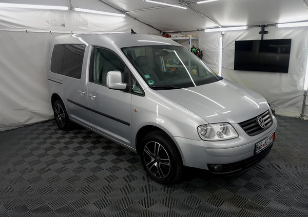 Volkswagen Caddy cena 33900 przebieg: 185000, rok produkcji 2010 z Mońki małe 781